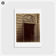 アートポストカード-Overdoor Relief, Hôtel du Cardinal Dubois
 - ウジェーヌ アジェ Postcard.