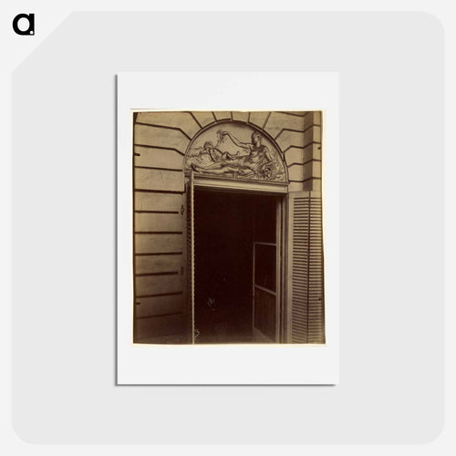 Overdoor Relief, Hôtel du Cardinal Dubois
 - ウジェーヌ アジェ Postcard.
