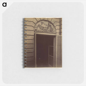 アートメモ帳-Overdoor Relief, Hôtel du Cardinal Dubois
 - ウジェーヌ アジェ Memo.