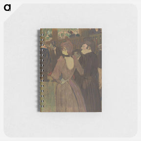 アートメモ帳-La Goulue and Her Sister - アンリ ド トゥールーズ ロートレック Memo.