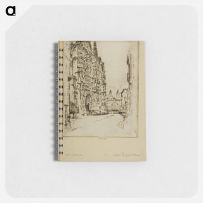 アートメモ帳-Towers of the Bishop's Palace, Beauvais
 - ジョセフ ペネル Memo.