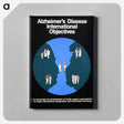 アートパネル-Alzheimer's Disease International Objectives
 - 国立医学図書館 Canvas.