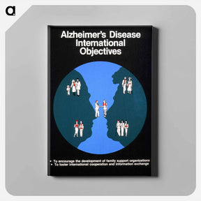 アートパネル-Alzheimer's Disease International Objectives
 - 国立医学図書館 Canvas.