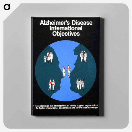 アートパネル-Alzheimer's Disease International Objectives
 - 国立医学図書館 Canvas.