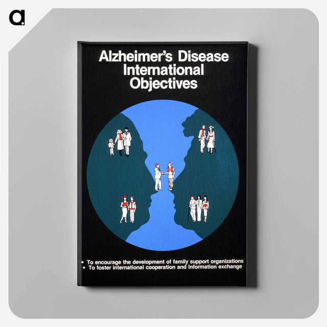 アートパネル-Alzheimer's Disease International Objectives
 - 国立医学図書館 Canvas.