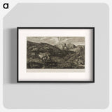 Fear - オディロン ルドン Poster.