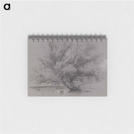 アートメモ帳-Pond with Willow Tree and Ducks
 - イェール大学アートギャラリー Memo.