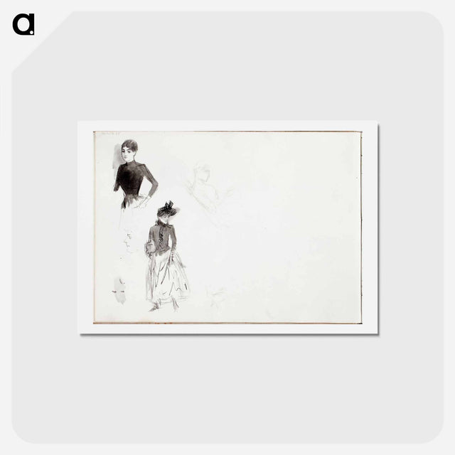 アートポストカード-(unknown) - アルバート エーデルフェルト Postcard.