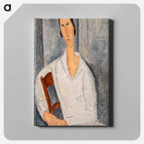 アートパネル-Madame Hanka Zborowska Leaning on a Chair
 - バーンズ・コレクション Canvas.