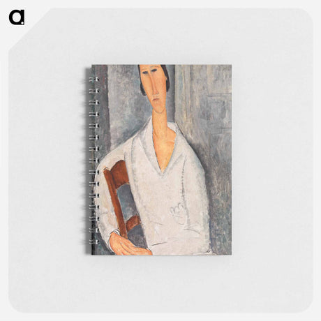 アートメモ帳-Madame Hanka Zborowska Leaning on a Chair
 - バーンズ・コレクション Memo.