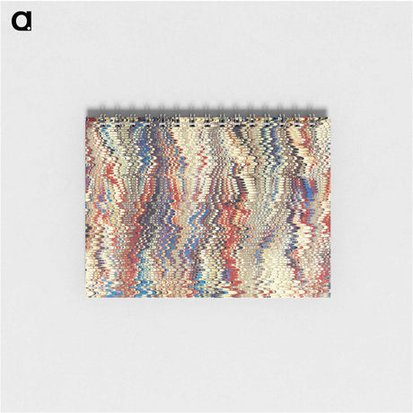 アートメモ帳-Glitch Pattern Background (Remixed)
 - 大英図書館 Memo.