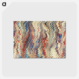 アートポストカード-Glitch Pattern Background (Remixed)
 - 大英図書館 Postcard.