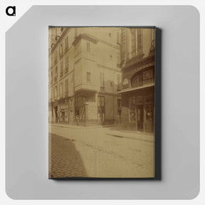 アートパネル-Tourelle rue Saint Paul
 - ウジェーヌ アジェ Canvas.