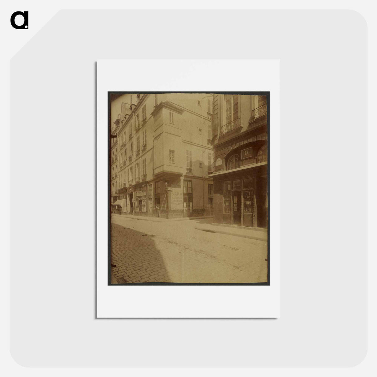 アートポストカード-Tourelle rue Saint Paul
 - ウジェーヌ アジェ Postcard.