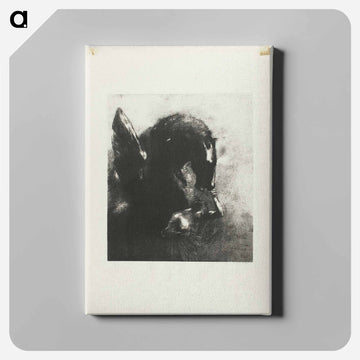 Captive Pegasus - オディロン ルドン Canvas.