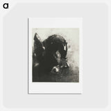 アートポストカード-Captive Pegasus - オディロン ルドン Postcard.