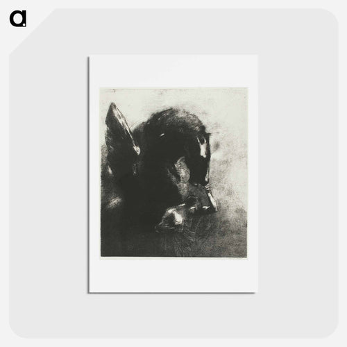 Captive Pegasus - オディロン ルドン Postcard.