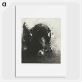 Captive Pegasus - オディロン ルドン Poster.