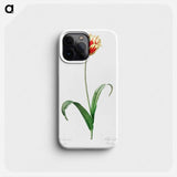 Didier's tulip illustration from Les liliacées - Pierre-Joseph Redouté Phone Case.