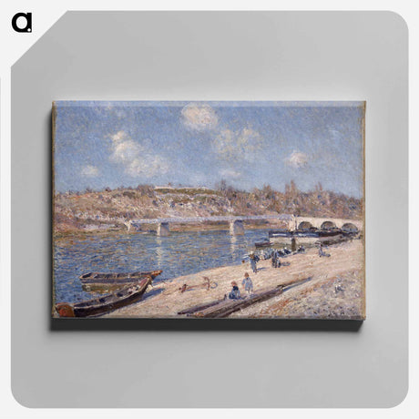 アートパネル-The Beach at Saint-Mammès
 - セントルイス美術館 Canvas.