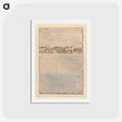 アートポストカード-Jerusalem, Plate 33, "Turning his back to the Divine Vision...." - ウィリアム ブレイク Postcard.