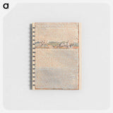 アートメモ帳-Jerusalem, Plate 33, "Turning his back to the Divine Vision...." - ウィリアム ブレイク Memo.