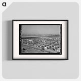 Farm Security Administration camp for migrant agricultural workers at Shafter, California by Dorothea Lange - ドロテア ラング Poster.