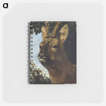 Head of a Young Doe - ギュスターヴ クールベ Memo.