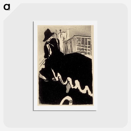 アートポストカード-Final ballad - アンリ ド トゥールーズ ロートレック Postcard.