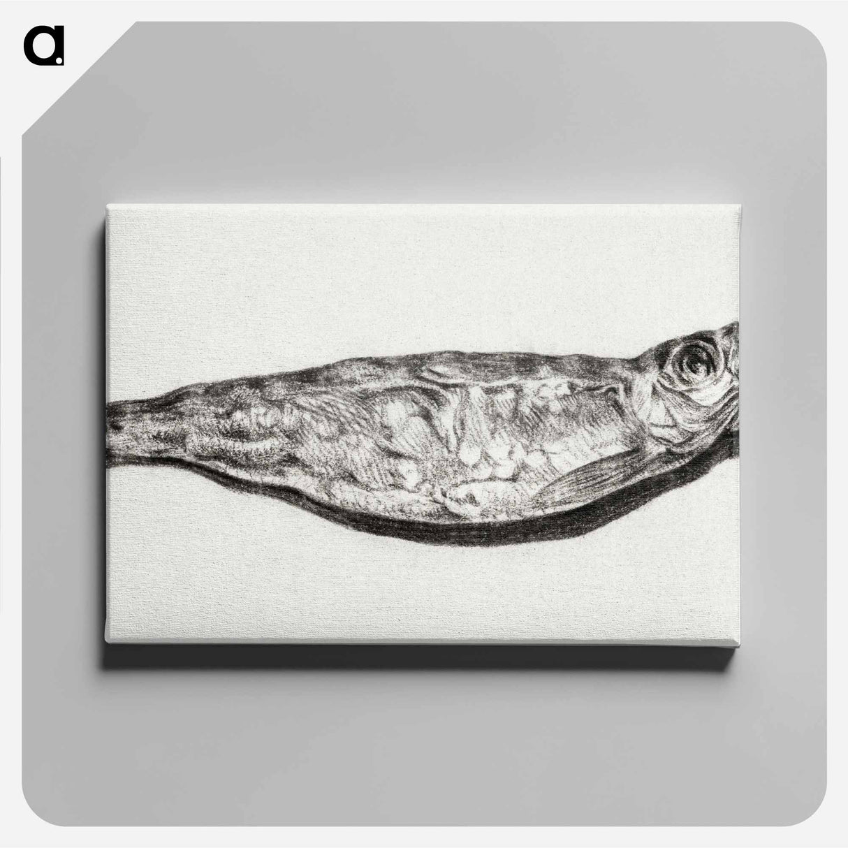 アートパネル-Sprat by candlelight - ジャン ベルナール Canvas.