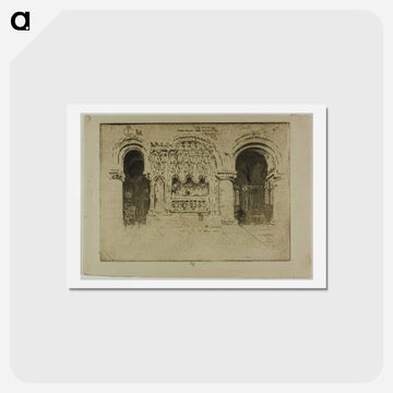 The Founder's Tomb, Church of Saint Bartholomew the Great
 - ジョセフ ペネル Postcard.