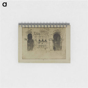 アートメモ帳-The Founder's Tomb, Church of Saint Bartholomew the Great
 - ジョセフ ペネル Memo.