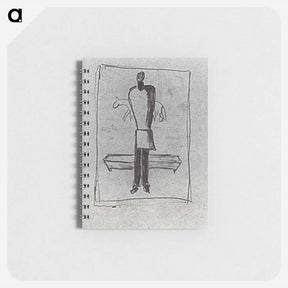 アートメモ帳-A man, a coffin, horse - カジミール マレーヴィチ Memo.