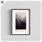 Saint Anthony: "Help Me, O My God!" - オディロン ルドン Poster.