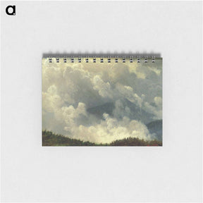 アートメモ帳-Mountain Mist - アルバート ビアスタット Memo.
