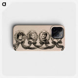 Vänrikin markkinamuisto -runon sivuvinjetti - アルバート エーデルフェルト Phone Case.
