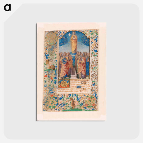 アートポストカード-The Assumption of the Virgin Mary
 - バーンズ・コレクション Postcard.