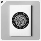 アートパネル-Compass Card from Arnold's Geographical Handbooks
 - 大英図書館 Canvas.