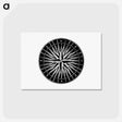 アートポストカード-Compass Card from Arnold's Geographical Handbooks
 - 大英図書館 Postcard.