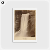アートポストカード-Vernal Fall, Yo-Semite Valley
 - エドワード マイブリッジ Postcard.
