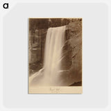アートポストカード-Vernal Fall, Yo-Semite Valley
 - エドワード マイブリッジ Postcard.