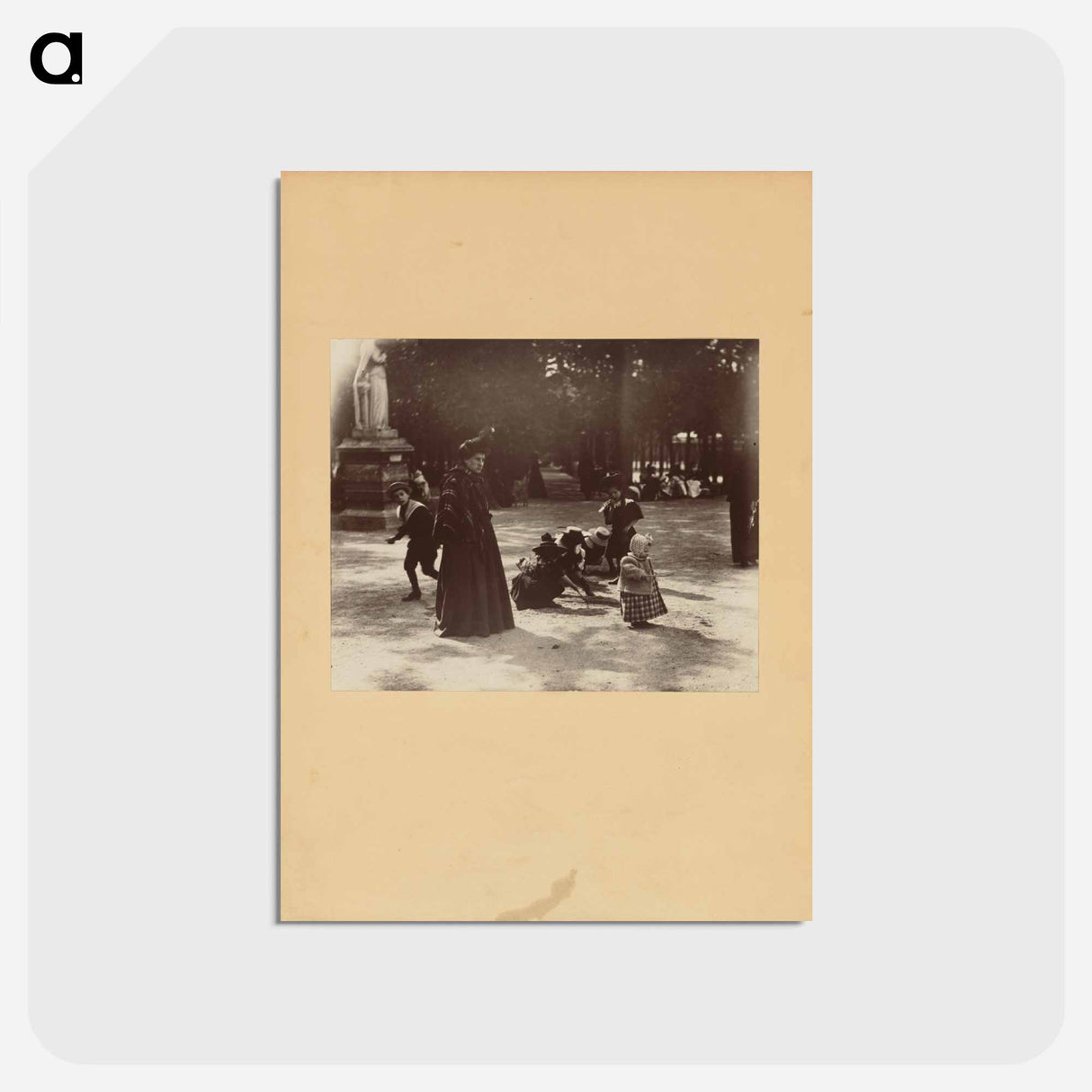 アートポストカード-Enfants
 - ウジェーヌ アジェ Postcard.