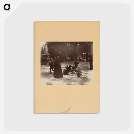 アートポストカード-Enfants
 - ウジェーヌ アジェ Postcard.