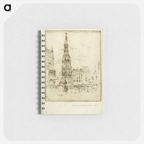 アートメモ帳-The Elinor Cross, in Front of Charing Cross Railway Station
 - ジョセフ ペネル Memo.