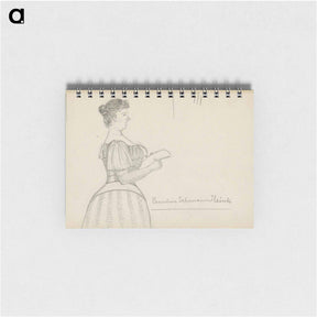 アートメモ帳-Operazangeres Ernestine Schumann-Heink by Julie de Graag - ユリー デ フラーハ Memo.