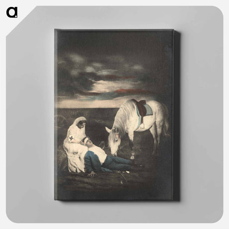アートパネル-Nurse with Soldier and Horse
 - 国立医学図書館 Canvas.