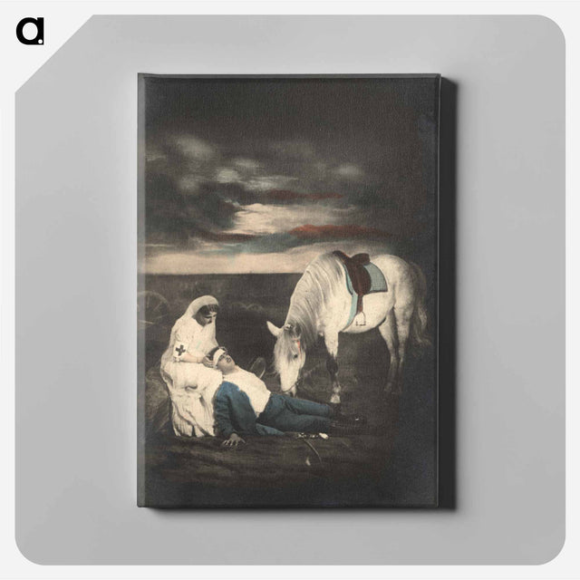 アートパネル-Nurse with Soldier and Horse
 - 国立医学図書館 Canvas.