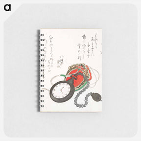 アートメモ帳-Western Pocket Watch From the Spring Rain Collection, vol. 3
 - 歌川 広重 Memo.