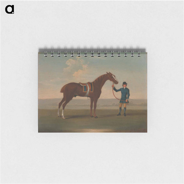 アートメモ帳-One of Four Portraits of Horses - a Chestnut Horse (? Old Partner) held by a Groom
 - イェール大学アートギャラリー Memo.