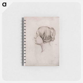 アートメモ帳-Head of a woman - アルバート エーデルフェルト Memo.